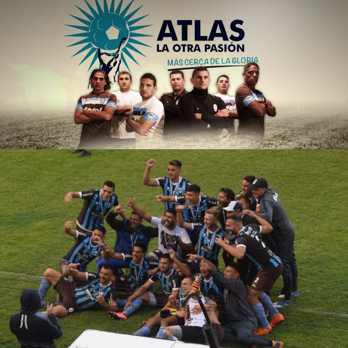 Juez Central on Twitter: "Lindo día en el ascenso argentino. Atlas, aquel  equipo que muchos seguimos por años por Fox, en "Atlas, la otra pasión",  ascendió por primera vez a cuarta división.