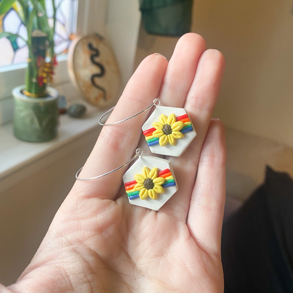 these two sunflower rainbows!