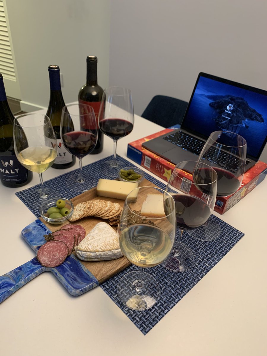 Virtual wine tasting with @HALLWines