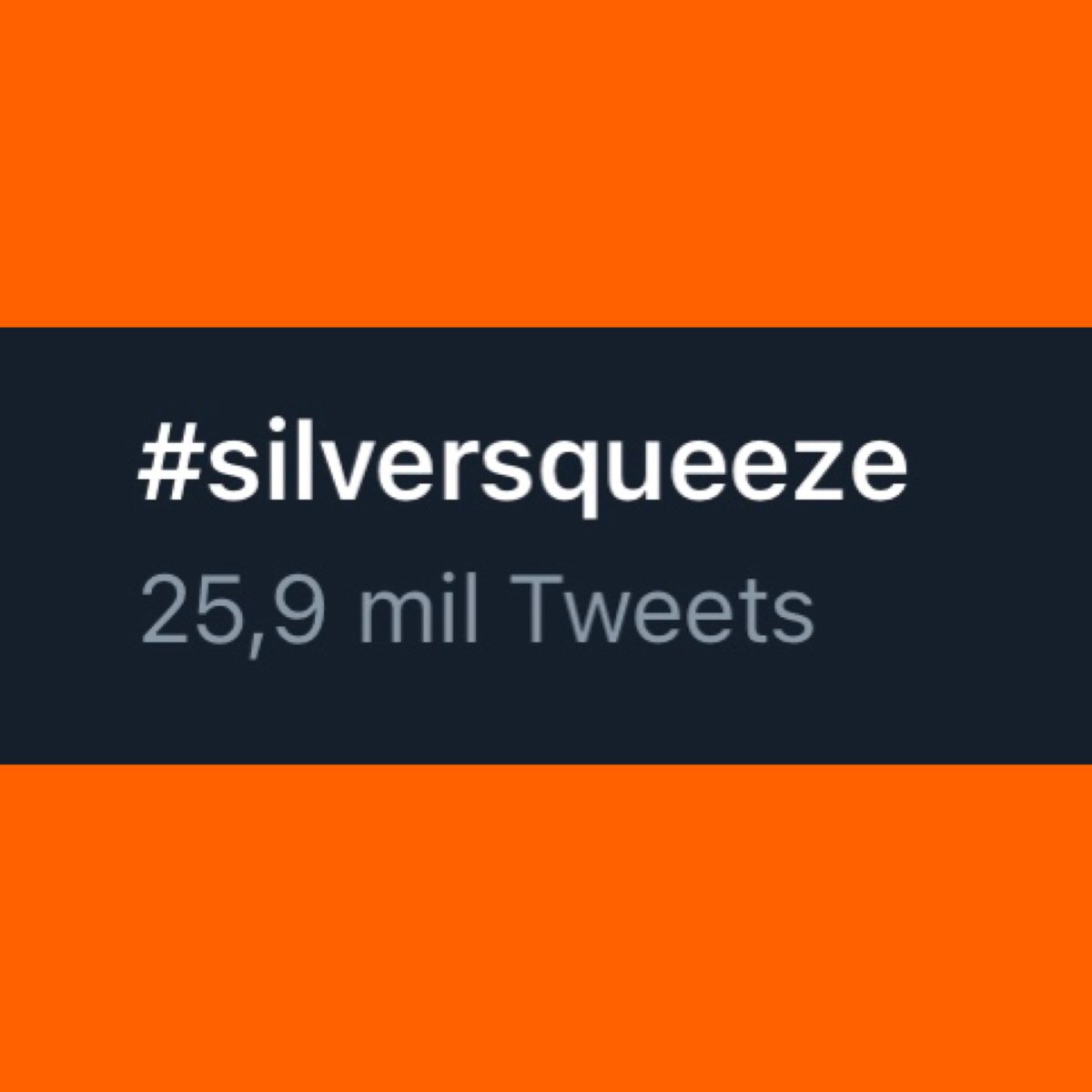 Why  #SilverSqueeze is Trending Topic on US Twitter?A quick thread & charts summary Open your eyes. This opportunities don't come often.Hope this helps you! For more detailed info, seek a FA or DM me. #DecodeMode  $SLV