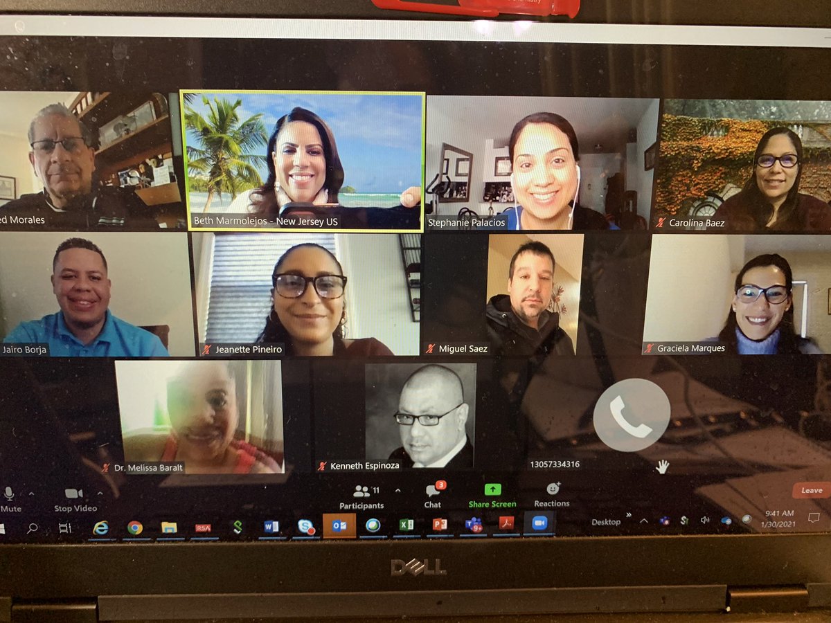 BethMarmolejos's tweet photo. Great strategy meeting today with this powerful team! Infinite thanks to the @prospanica_nj Board &amp; Committee members for their participation, support and for inspiring me so much today. #ProspanicaChapters 
#Payitforward #Prospanica #LeadershipPrograms  #MBA @Prospanica https://t.co/EpHBZqdkz0