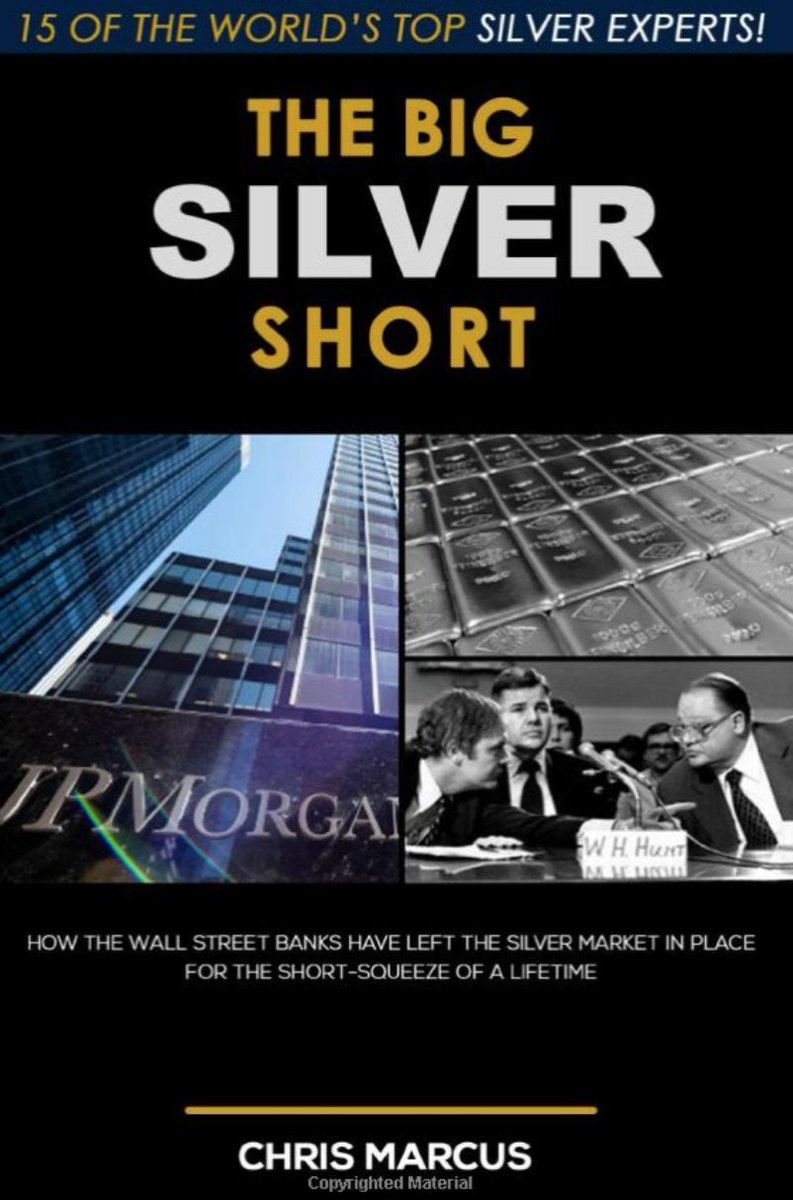 This book is a MUST READ if you want to get into this game"The Big Silver Short: How The Wall Street Banks Have Left The Silver Market In Place For The Short-Squeeze Of A Lifetime"Buy this book on  $SLV https://www.amazon.com/Big-Silver-Short-Short-Squeeze-Lifetime/dp/B08BDZ5H6K