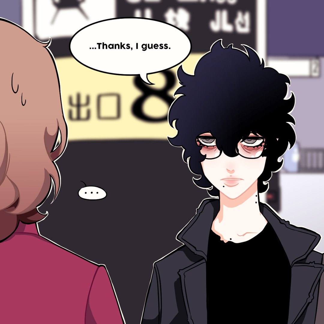 [supercomputer au]

goro leaves akira with a gift at the train station, akira spends the rest of the night processing it 