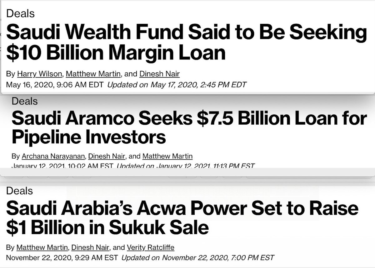 Nearly all big stories that are around the Saudi Arabian market are tag-teamed between him and Matthew. Check here:  https://www.bloomberg.com/authors/ARyyGQR8v_w/dinesh-nair