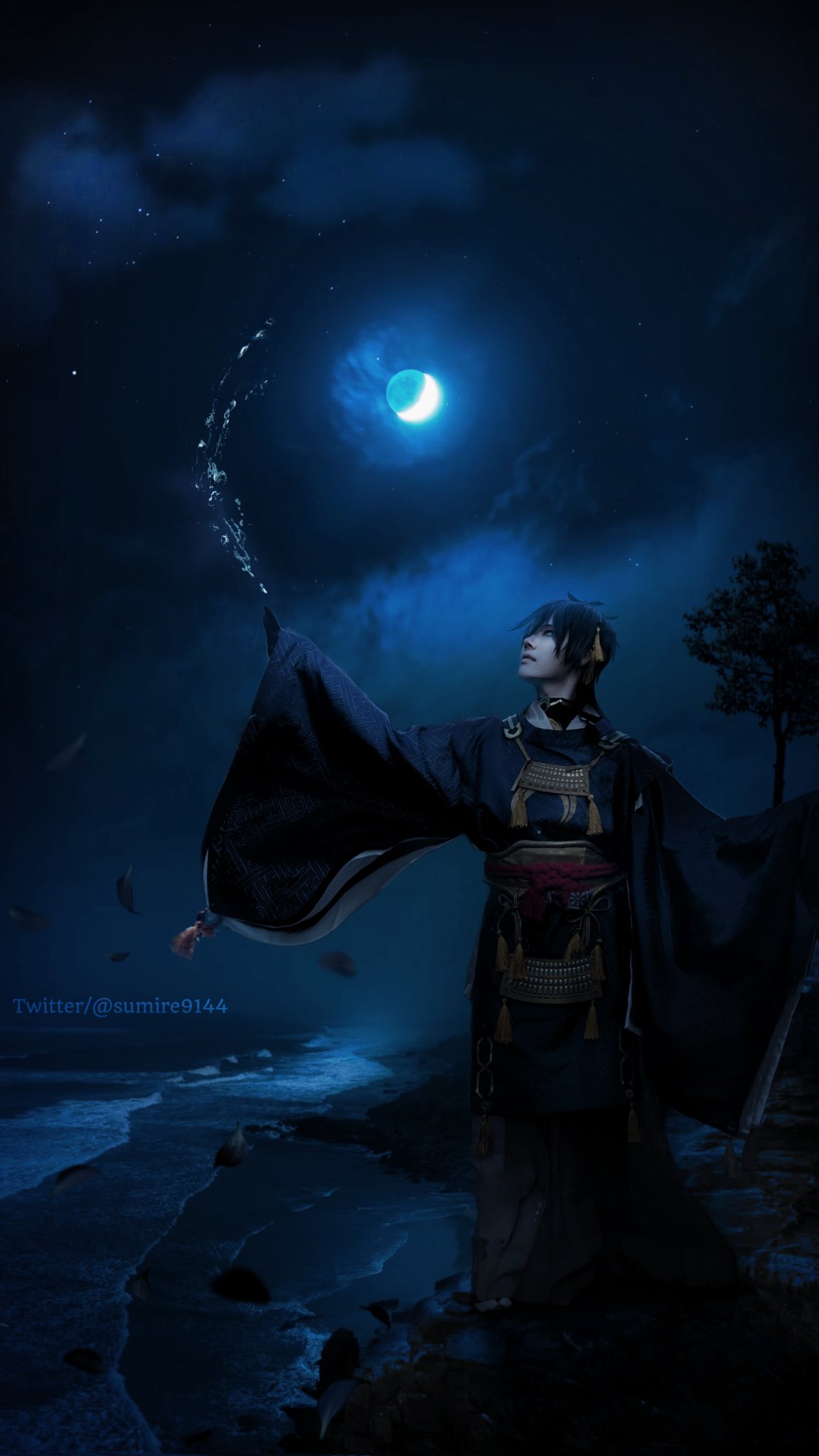 𝐌𝐞𝐥 Cos 刀剣乱舞 三日月宗近 月と月 T Co 7v10iio3ic Twitter