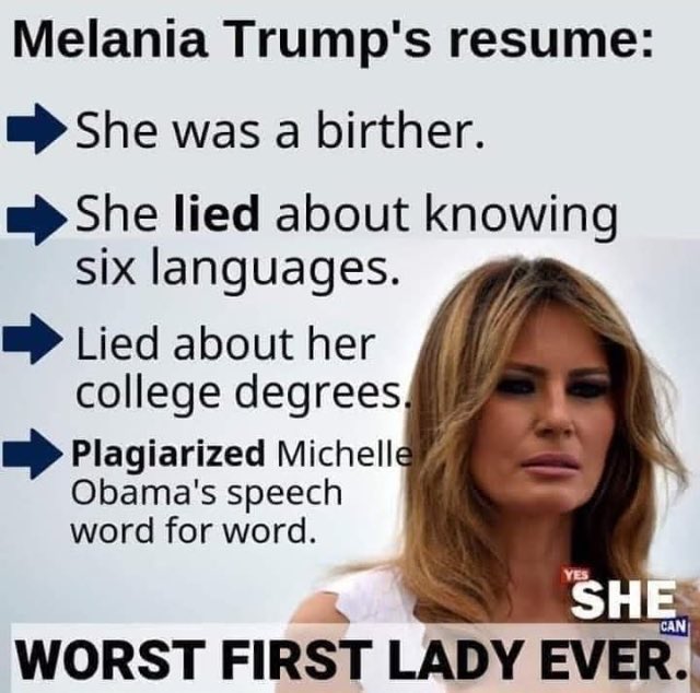 JurisJacket's tweet photo. @PeterAlexander @FLOTUS A clear step up from the previous #flotUSELESS https://t.co/nmHxmK0DDA