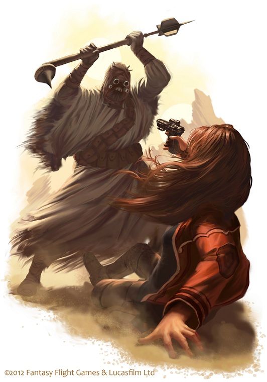 - Los historiadores datan a los Tusken con más de 4.000 años de antigüedad en el planeta Tatooine, aunque se cree que son muchos más antiguos.Se usa el término "Ghorfa" para referirse a una fase previa y sedentaria anterior a su cultura.