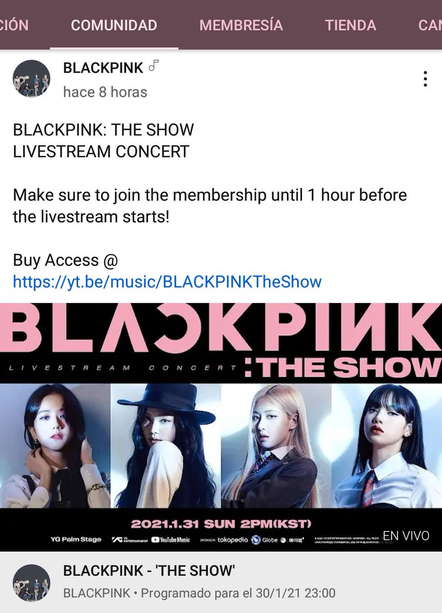 THE SHOW GIVEAWAY!! tengo una cuenta para que dos personas vean el concierto de bp pasos a seguir: • responde este tweet con 2 capturas de stream a HYLT + mención a @BLACKPINK • da rt y fav a este tweet • el tweet con más favs y rts será el ganador termina en 2 horas !!