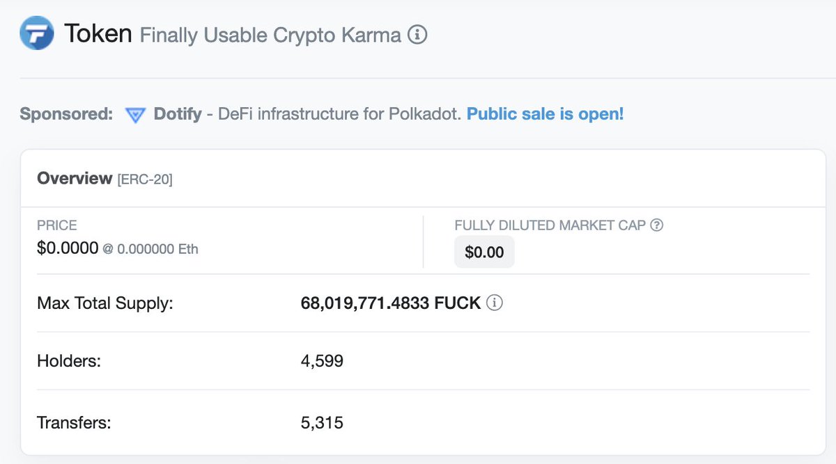 Fuck Token tweet media