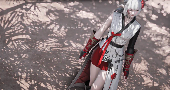 その者、人の姿をした妖にて
魅入られれば最後

#FF14 #GPOSERS #ffxivsnaps
#本日のアウラ #メスラ 