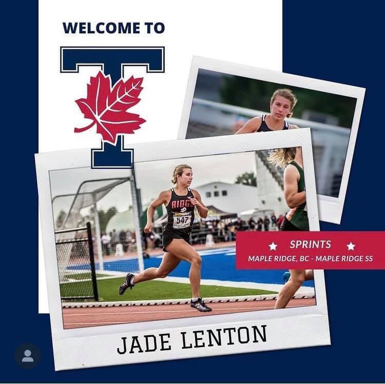 chrisboyko's tweet photo. 🚨EXCELLENCE ALERT 🚨
The tradition of excellence continues!
We are excited to announce that our athlete Jade Lenton has officially signed with the University of Toronto Varsity Blues @varsitybluestf.
#MustangTrack #MapleRidge #Excellence #Universityoftoronto #trackandfield https://t.co/MPmhfYzdn7