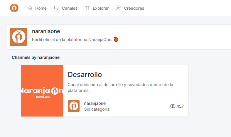 naranja_one's tweet photo. Nueva #versión y apertura para #streamers a la vuelta de la esquina. 🧡🍊 #naranjaone https://t.co/oQEk7e0H3Y