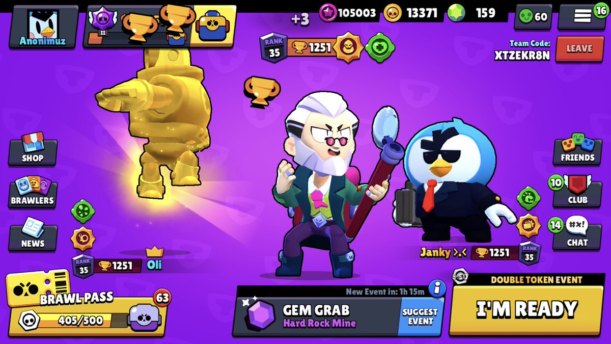 Thanks <a href="/AlexRdz_07/">AlexRdz07</a> to help at 1200 with crow and <a href="/JankyBS/">JankyBS 🦊</a> @oliman_bs to finish y grac a los que ayudaron