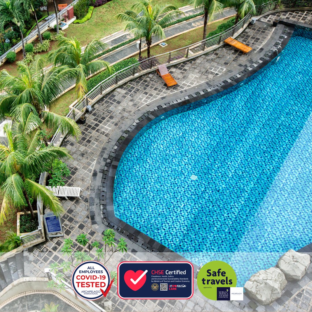 Morning pool view from the room.

#trustedhotels #trust #staysafe #safetravels #archipelagointernational