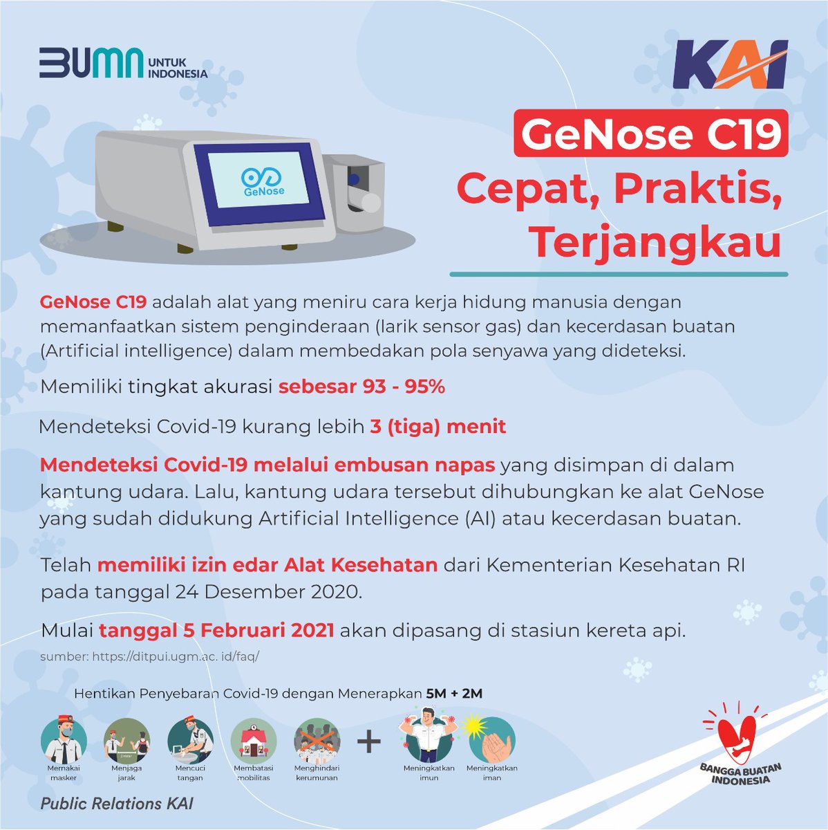 Kereta Api Kita On Twitter Kai Hadirkan Genose Di Stasiun Ada Kabar Baik Nih Railfriends Mulai 5 Februari 2021 Kai Akan Menghadirkan Genose Sebagai Alternative Screening Covid 19 Bagi Pelanggan Kereta Api Kereta Api Kita On Twitter Kai Hadirkan Genose Di Stasiun Ada Kabar Baik Nih Railfriends Mulai 5 Februari 2021 Kai Akan Menghadirkan Genose Sebagai Alternative Screening Covid 19 Bagi Pelanggan Kereta Api