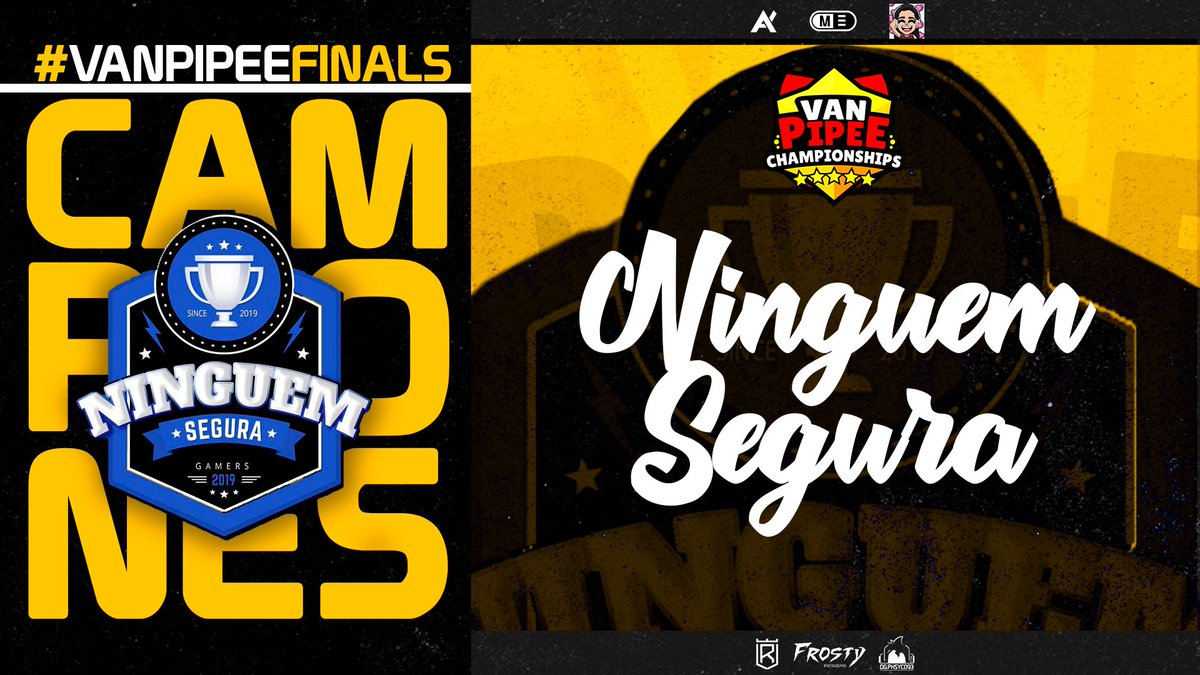 🏆 CAMPEÓN #VanpipeeCup 🏆

Felicidades a <a href="/NINGUEMSEGURABS/">NINGUÉM SEGURA</a> por coronarse victorioso🥇.

🥈<a href="/DeltaStarsGG/">Delta Stars</a> 💰
🥉@Hard_EsportsGG 💵

Gracias a <a href="/BrawlStarsES/">Brawl Stars ES</a> 🏆💙