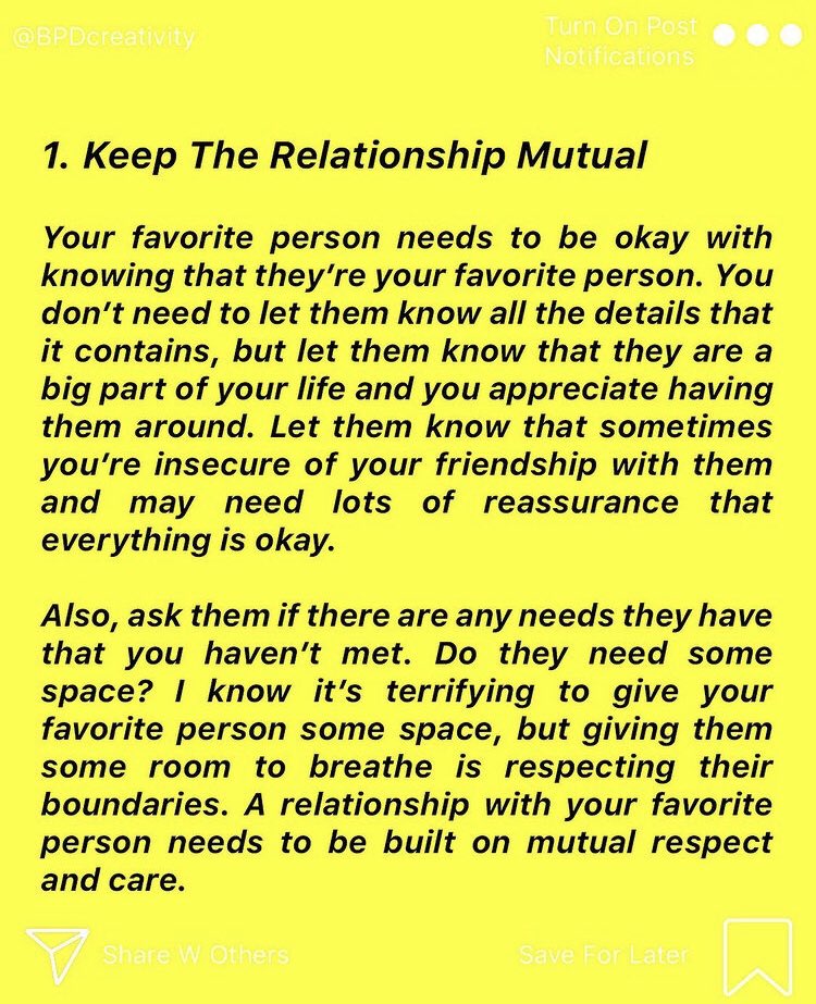 Bacaan bagus buat yang punya bpd sehingga menjadi "segitu bergantungnya" sama seseorang. Gue capture dan gue share di sini, ya... (cont)