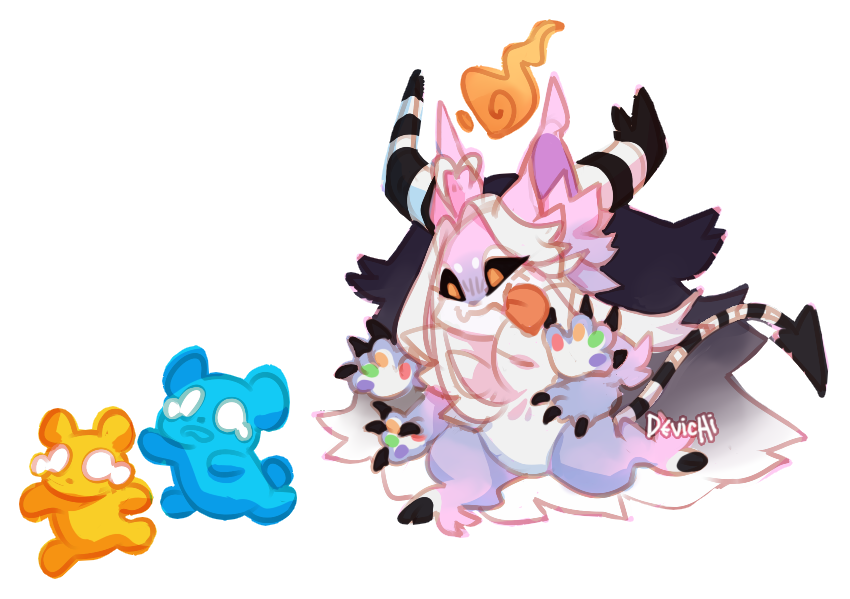 missDevichi's tweet photo. When I'm sick of clean up, I like to look at my sketch version to see the differences. :))

#artistsontwitter #closedspecies #digitalart #digitalartist #digitalillustration #chibiart https://t.co/AWPhBxqh4J