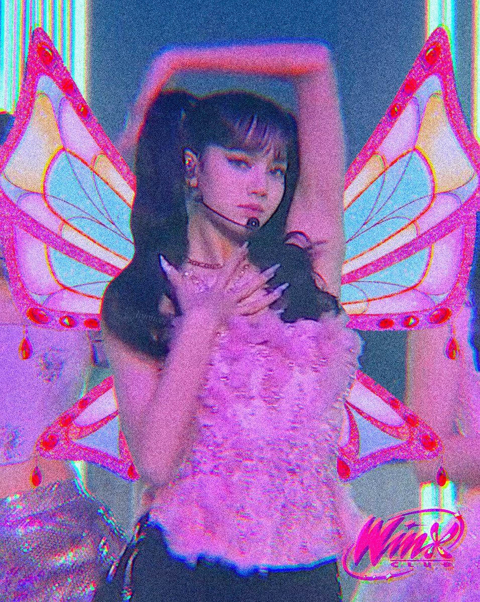 liyonces's tweet image. #LISA in winx club🧚🏻‍♀️