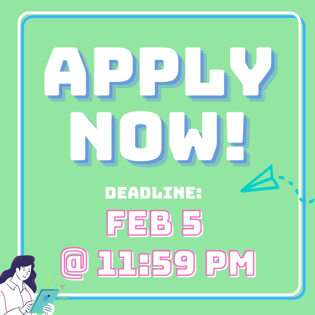 ScarRobo's tweet photo. Make sure you don’t miss the deadline for executive applications!!!
The deadline is February 5th @ 11:59
Link to the google form application can be found in our bio!
Stay plugged! 🔌 https://t.co/PNRlbe9YOI