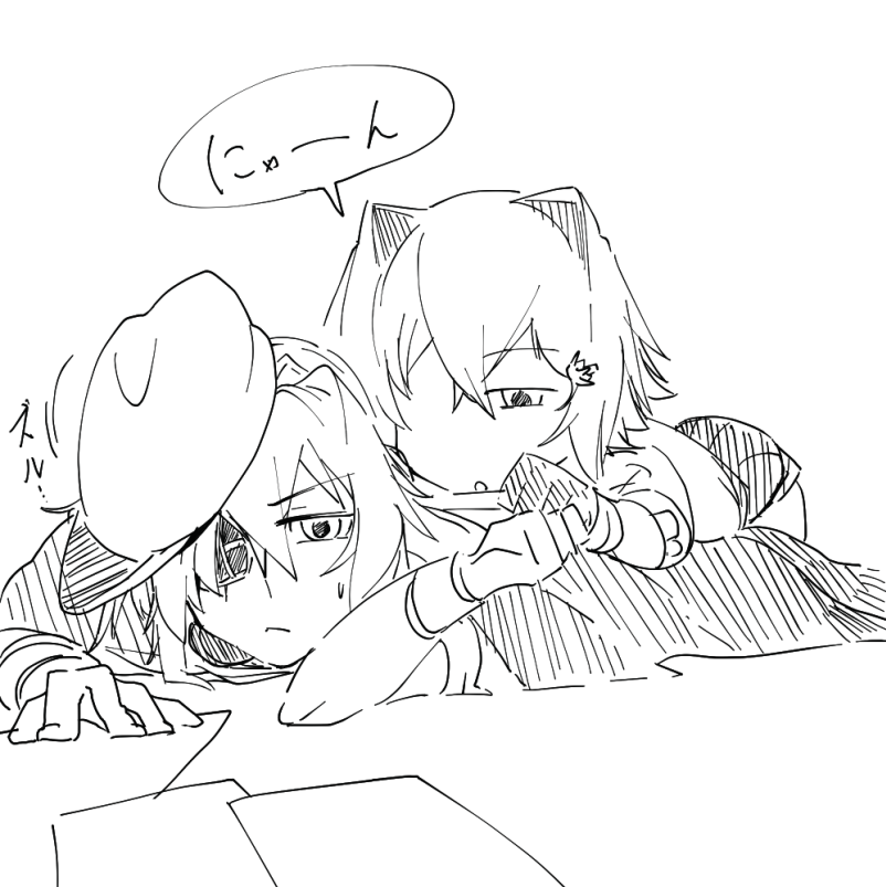 #今月描いた絵を晒そう  
木曾さん…… 