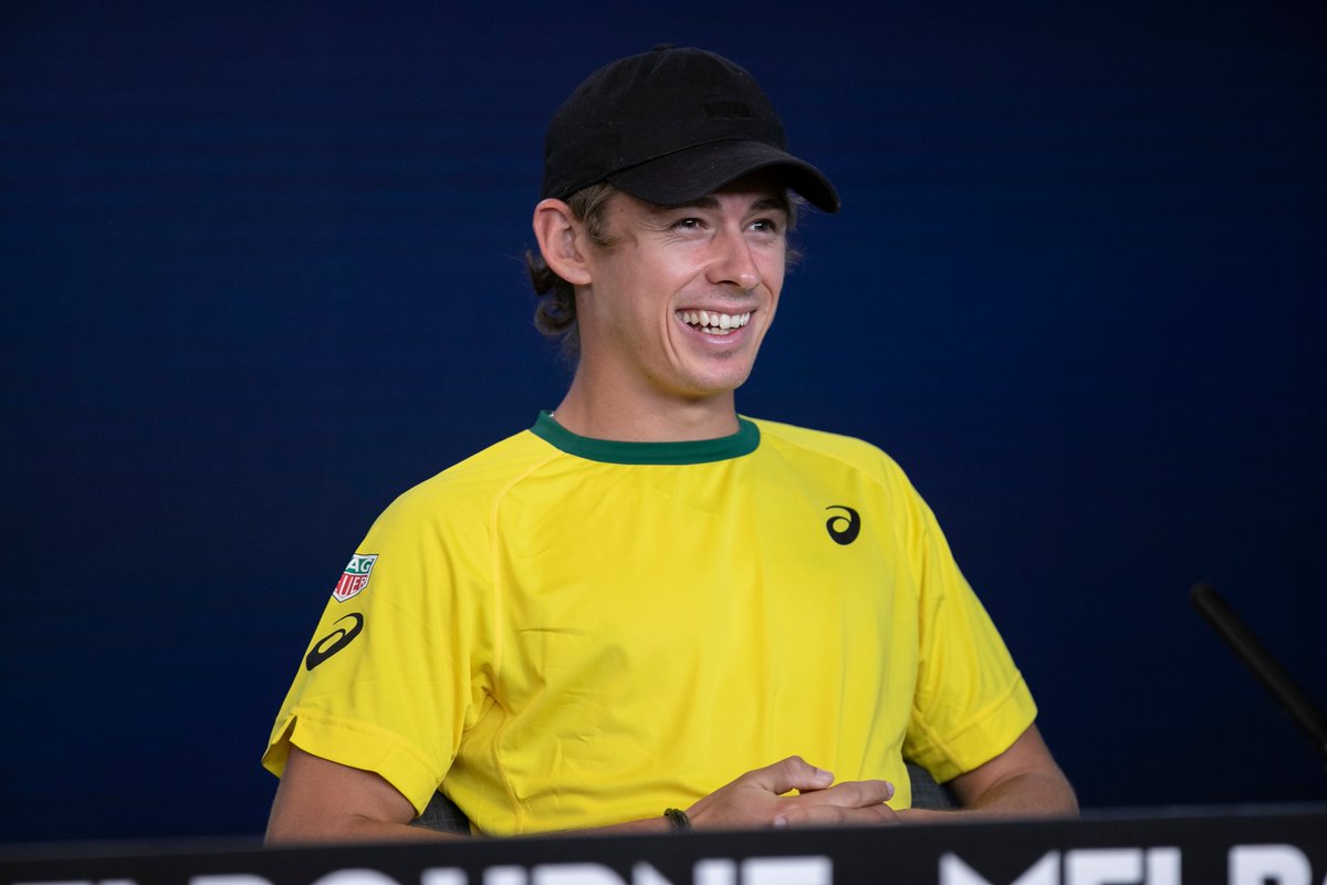 ATPCup's tweet photo. Smile for the 🎥

#ATPCup https://t.co/kYvoP5BoVE