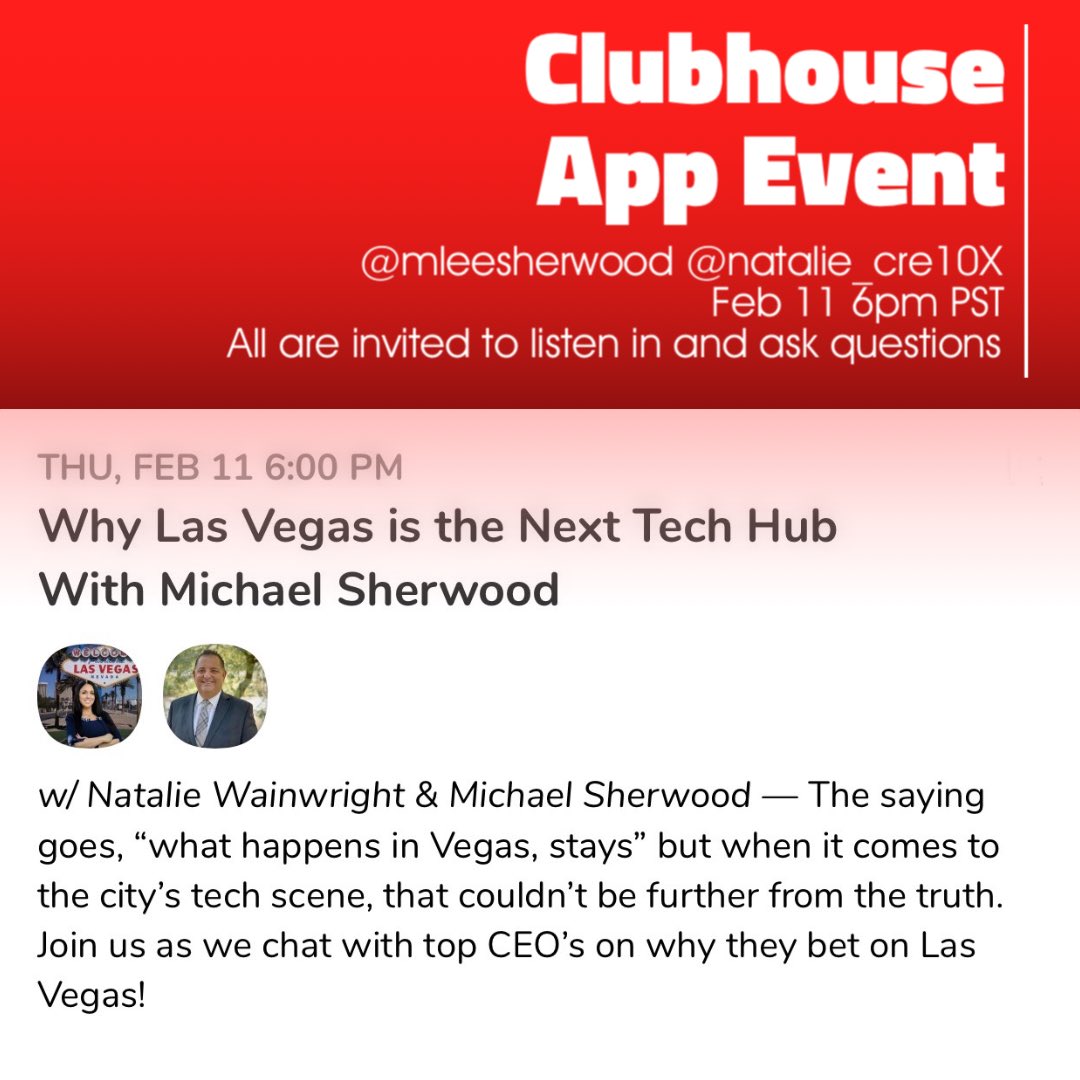 natalie_OmniCRE's tweet photo. Gosh. If only my dear friend and guru @RyanPatelGlobal would help me get the word out about this event Iβm putting on with Chief Innovation Officer @msherwood on @joinClubhouse π€π€ππ»ππ»ππ»ππ»π or better yet, what if he came??? #tech #tooforward? https://t.co/s6o5imCk4W