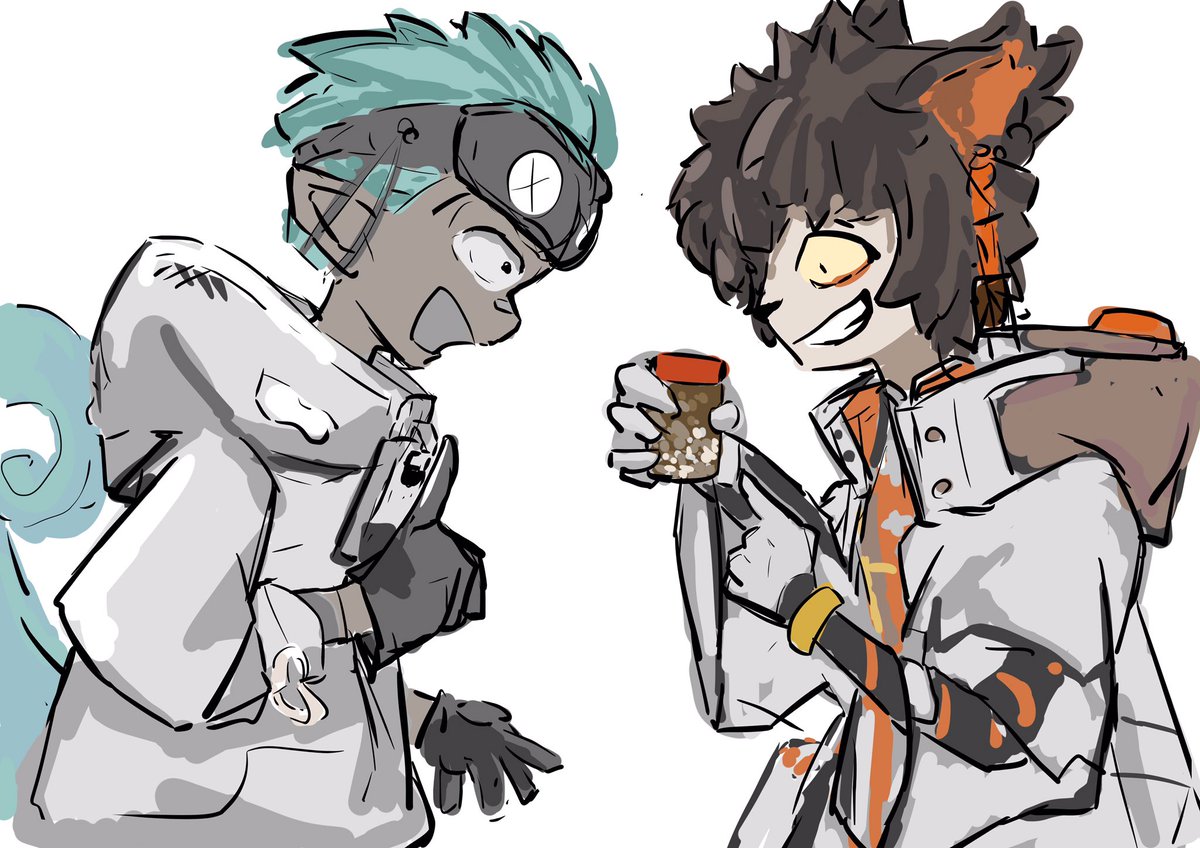 #今月描いた絵を晒そう
ほぼチェン 