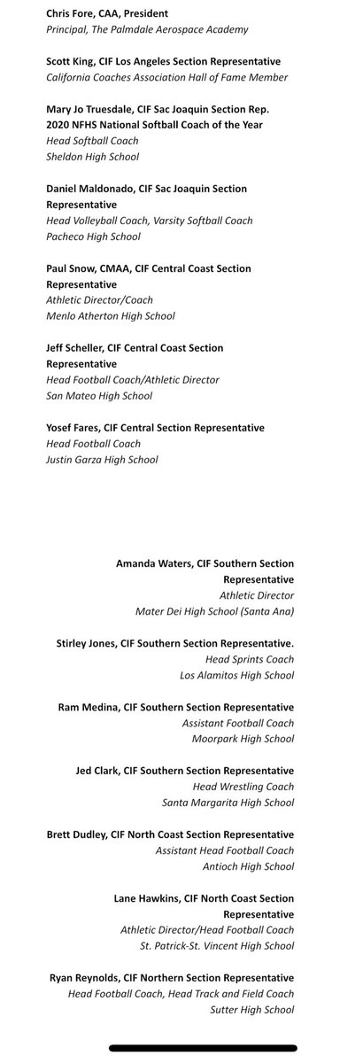 CACoachesAssoc's tweet image. This is a part of our letter from our leadership to the CA Dept of Health. We agree with the best epidemiologists in the Nation with their suggestions here!! @letthemplayca1 @rcg999