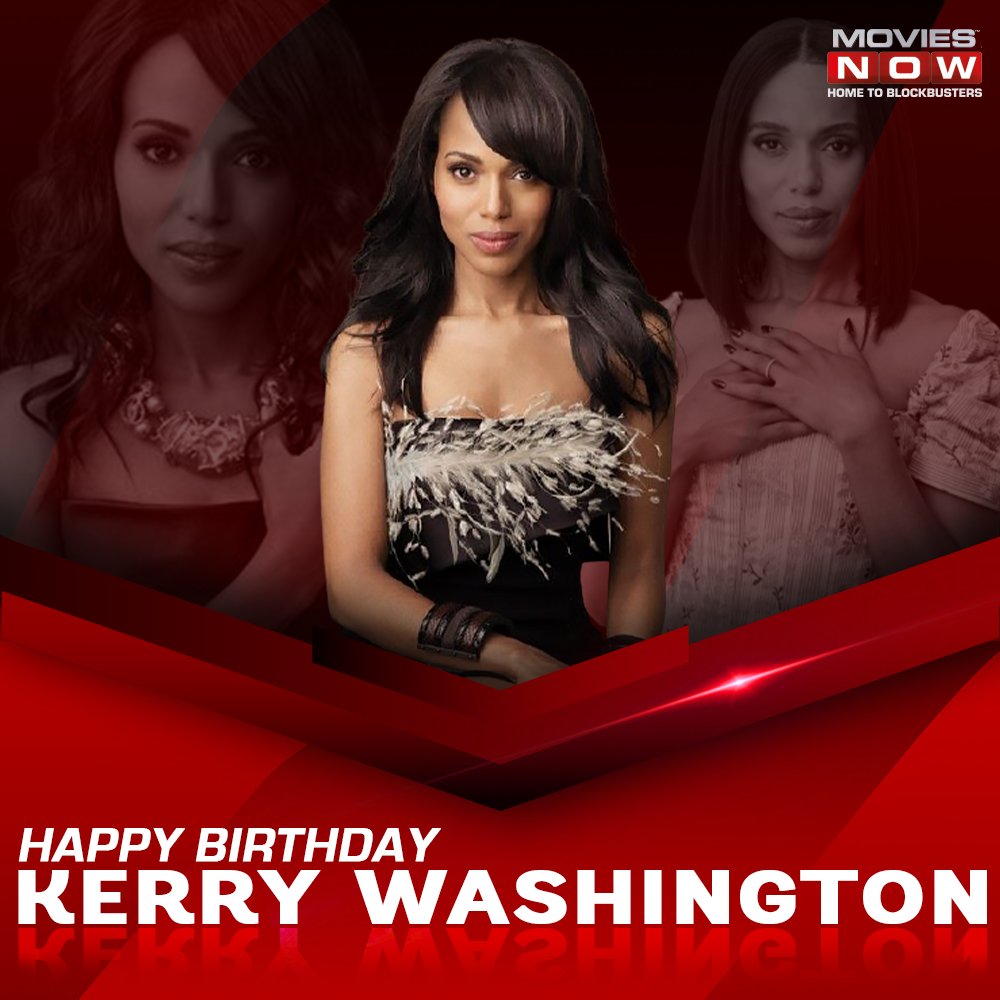 Expect a 'scandalous' party today. It is @kerrywashington's birthday. #KerryWashington #HappyBirthdayKerryWashington