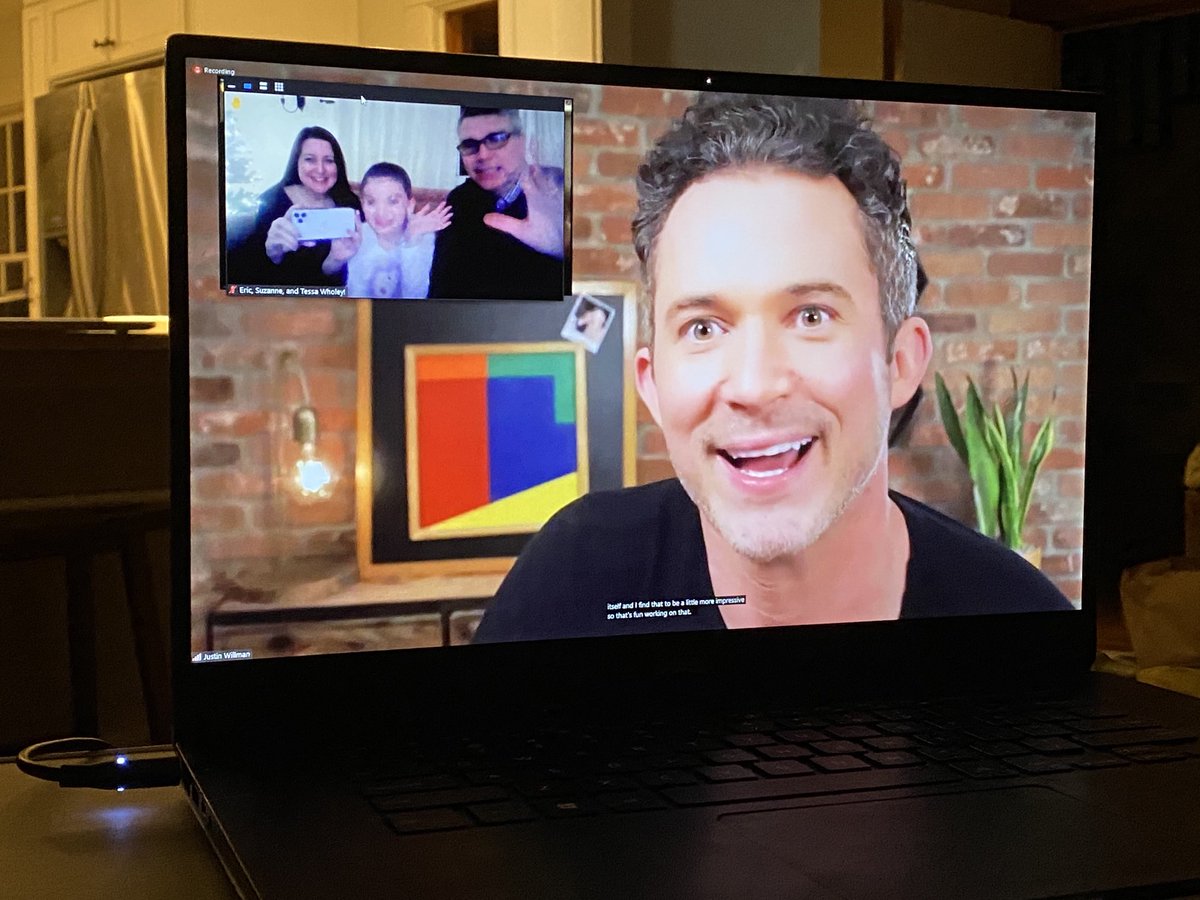 suzwholley's tweet image. Amazing night of magic with ⁦@Justin_Willman⁩ — Really appreciate how long he stayed online for Q&amp;amp;A #magicforhumans