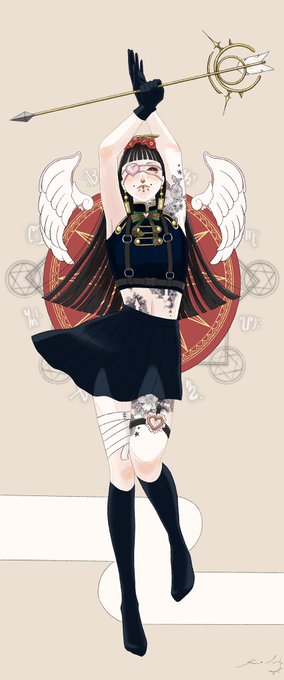 #今月描いた絵を晒そう 

??? 