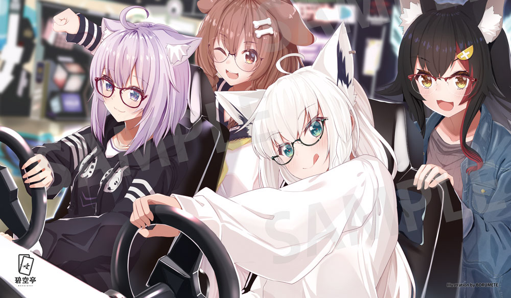 △SS ホロライブ 4期生 ルーナ わため ココ トワ 碧空亭 プレイ