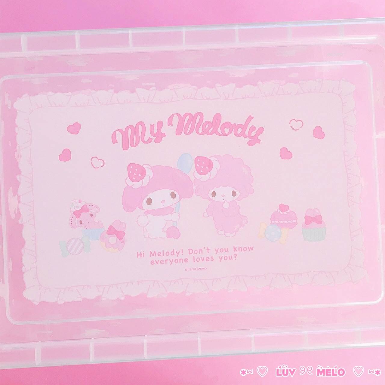 Kanaめろ 少しずつ復活 ﾟ マイメロ キキララ サンリオ購入品 フタ付き収納ケース ゆめかわ ゆめかわいい ファンシー Fancy パステル パステルカラー サンリオ サンリオレトロ T Co Xlrabuyegd Twitter
