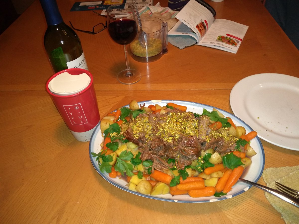 Wow!  Look what Kathy made for dinner!  Stay warm and safe tonight folks!