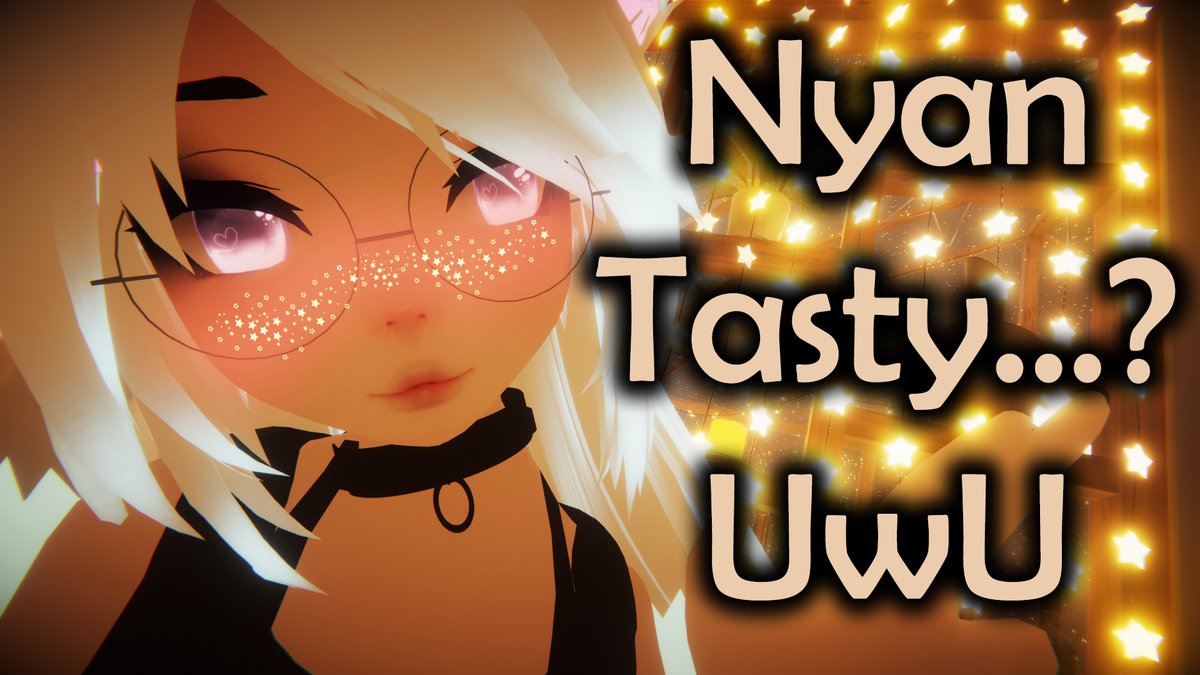 cosvrasmr's tweet photo. New video is up~! Nya~! https://t.co/GIXfO2STys #asmr #vtuber #vtubers #asmreating #VRChat https://t.co/yPfYnl9SMg