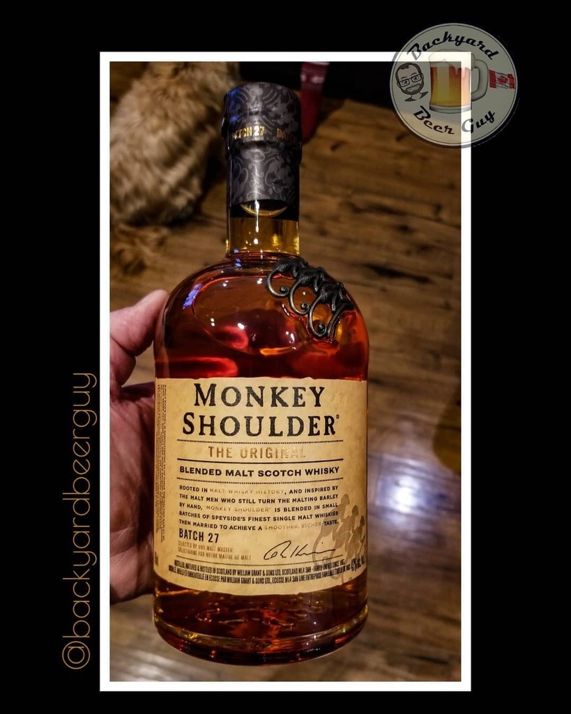 backyardbeerguy's tweet photo. I picked this up today, have you had it? Let me know what you thought of it. 

Monkey Shoulders Whisky, 43%ABV, blended whisky.

Cheers!🥃

@monkeyshoulder #backyardbeerguy #notabeerpost #whiskey #whisky #sláinte #monkey #tastygoodness #notsponsored https://t.co/fwwVTPgCe3 https://t.co/L4mfHoqbYi