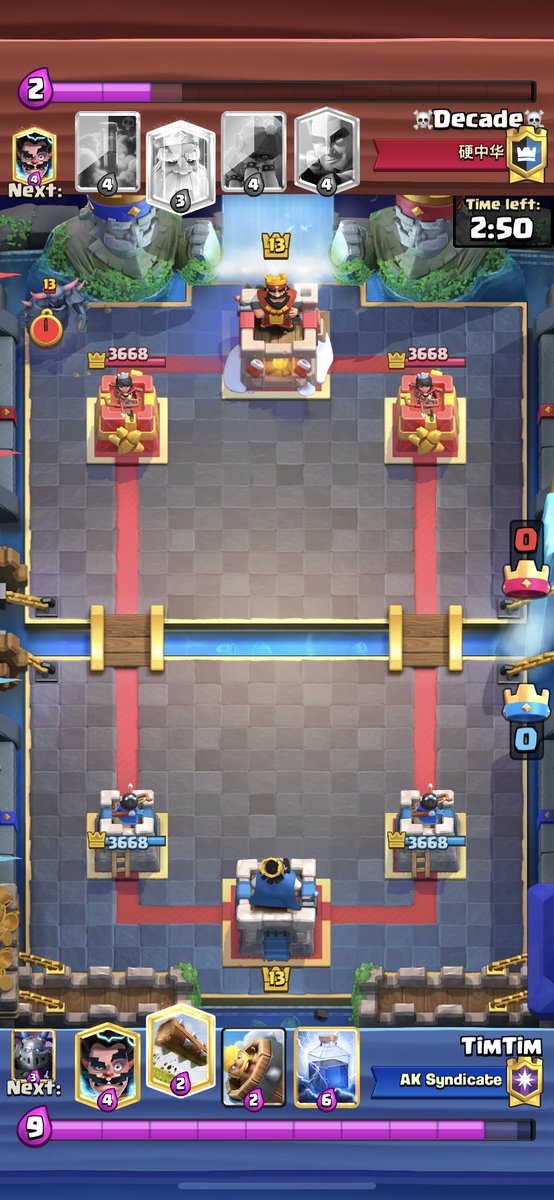 TimTimCR1's tweet image. Pekka high skill bro only counters😡