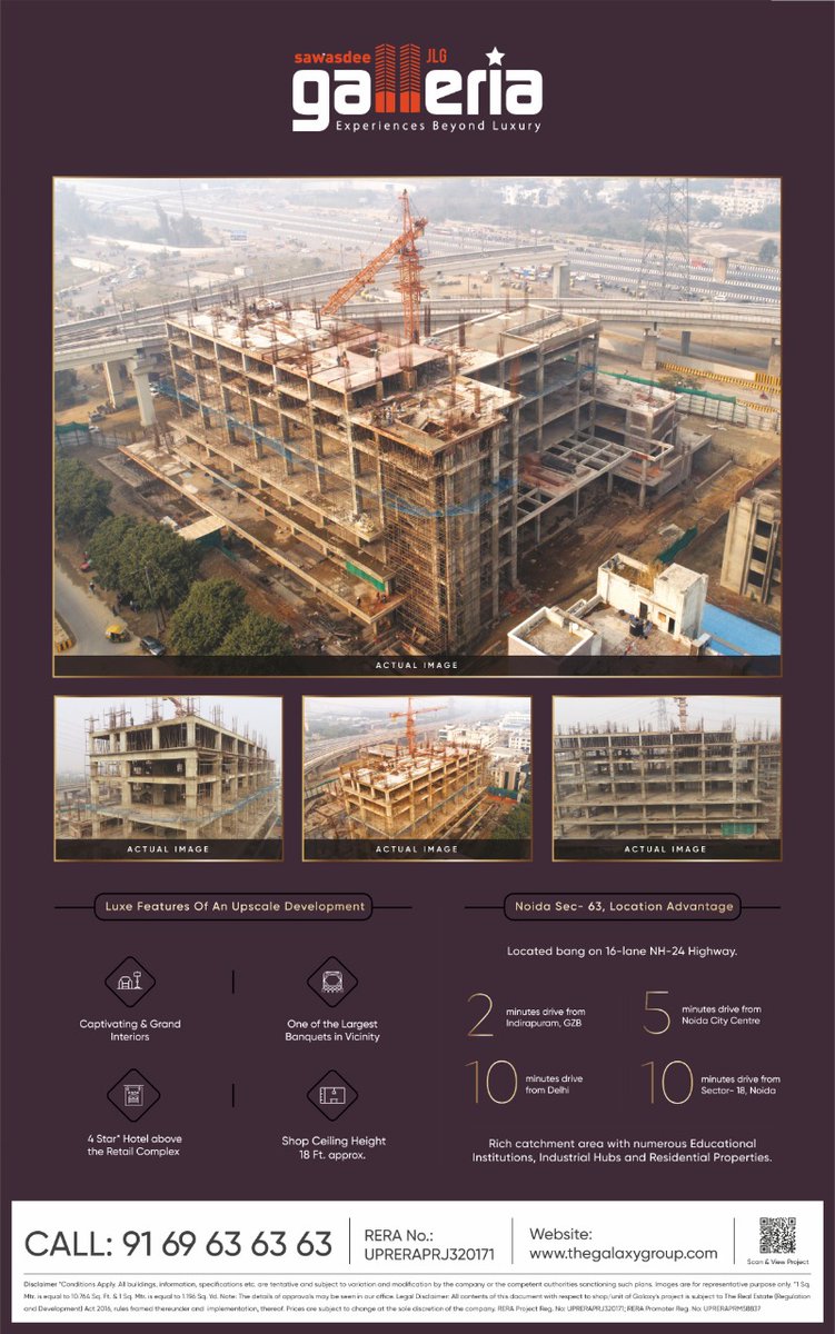 thegalaxy_group's tweet photo. Watch out our jacket ad in today's Delhi Times
Sawasdee JLG Galleria brings in Luxe Retail at Landmark Location.
Explore the most coveted investment opportunity now!
#GalaxyGroup #Sawasdee #RealEstate #Ad #InvestNow #JacketAd #CommercialProperty #Commercial #Commercial https://t.co/fPYXWFfcp7
