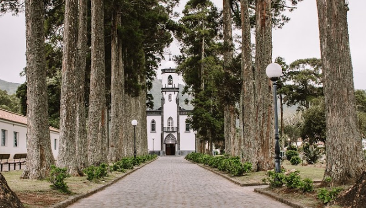  And we begin with a real beaut, São Nicolau in Sete Cidades on São Miguel in the Azores. Reached by a pine-lined path, this neo-Gothic church is just 500m from a stunning volcanic crater lake.