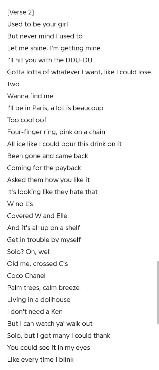 English jennie solo lyrics Lirik lagu