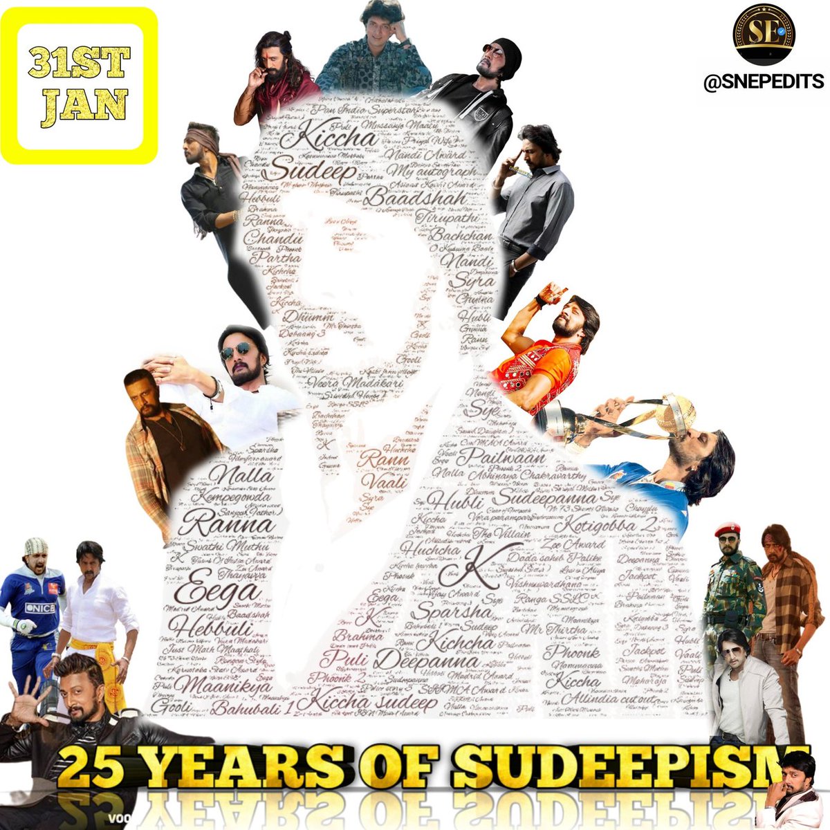 KicchaAddictors's tweet photo. Proud Moment in the history of KFI as Tallest cutout of #2000Ft will be displayed  @BurjKhalifa of Our own @KicchaSudeep
Design : #TRENDING Thanks

@ 9.00PM live @Kichchacreatiin
Youtube Channel 31st Jan
UTube Link: https://t.co/2NPnN7FxEv

#vikrantRonaonBurjKhalifa #VikrantRona https://t.co/YJ2IaPT0hj