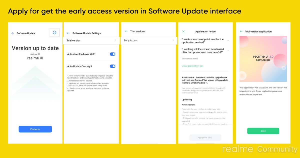 Realme UI 2.0 Android 11 early access for #realme6, #RealmeX2, #realmeX3 , #realmex3superzoom , #RealmeC12 & #RealmeC15 accounced.

#realme #realmeUI #realmeUI20 #android11