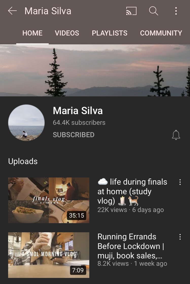 5. Maria Silva https://youtube.com/c/MariaSilva&nbsp;
