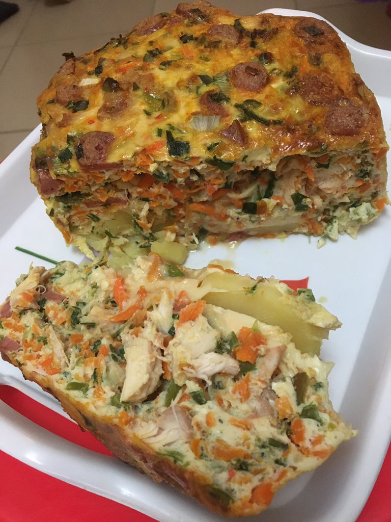 kriscot_kitchen's tweet photo. Looks like a good morning to have some frittata 🥘

#frittata #breakfast #SundayMorning #kriscotkitchen https://t.co/f1daq8zlpU