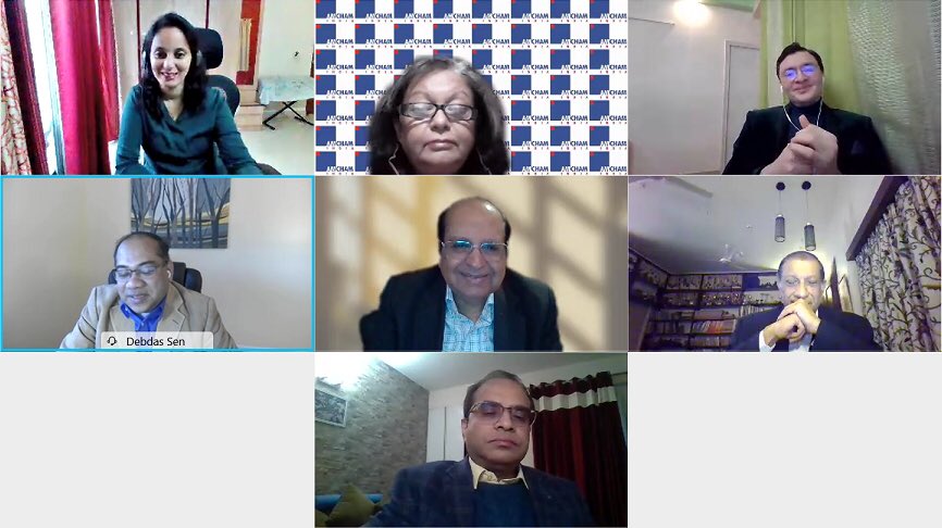 AMCHAM webinar on The Path of India’s Post Pandemic Economy.