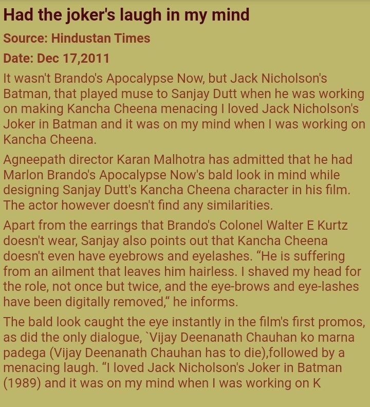 Acc to lyricist Amitabh bhattacharya this version is much grittier and powerful Evn  @karanmalhotra21 had admitted that he has d plan of creating menacing villain where protagonist will be underdog The larger than life version of commercial movies Uniqueness at it's best