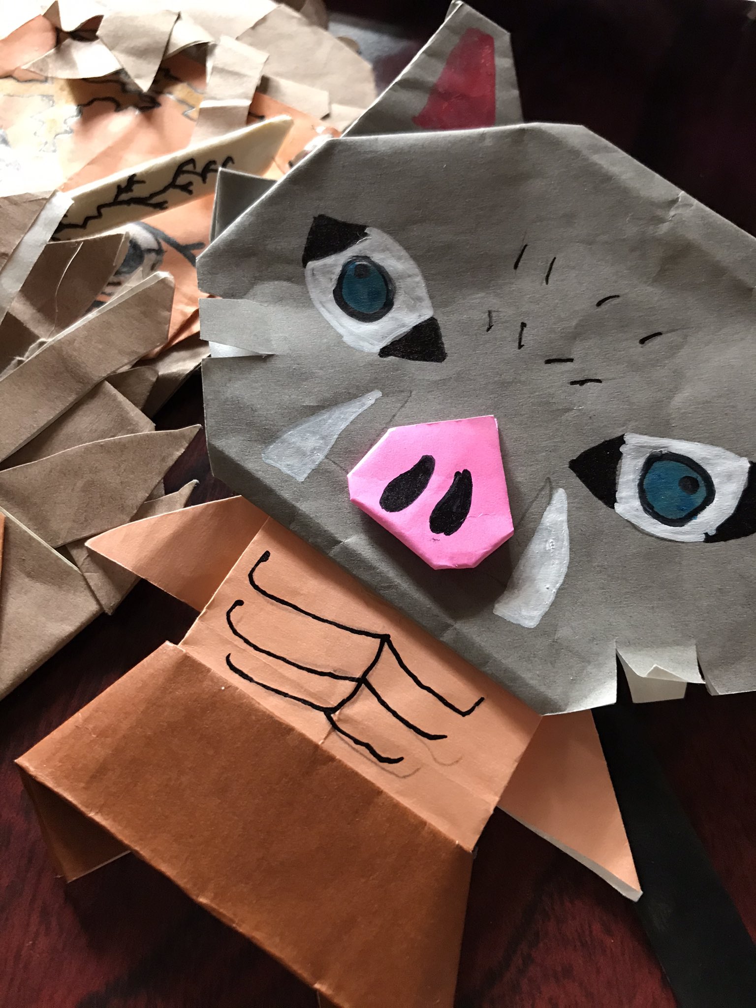 あめ 甥っ子の折り紙工作が凄すぎるー よく作れるなぁ 上手 あめ 甥っ子の折り紙工作が凄すぎるー よく作れるなぁ 上手