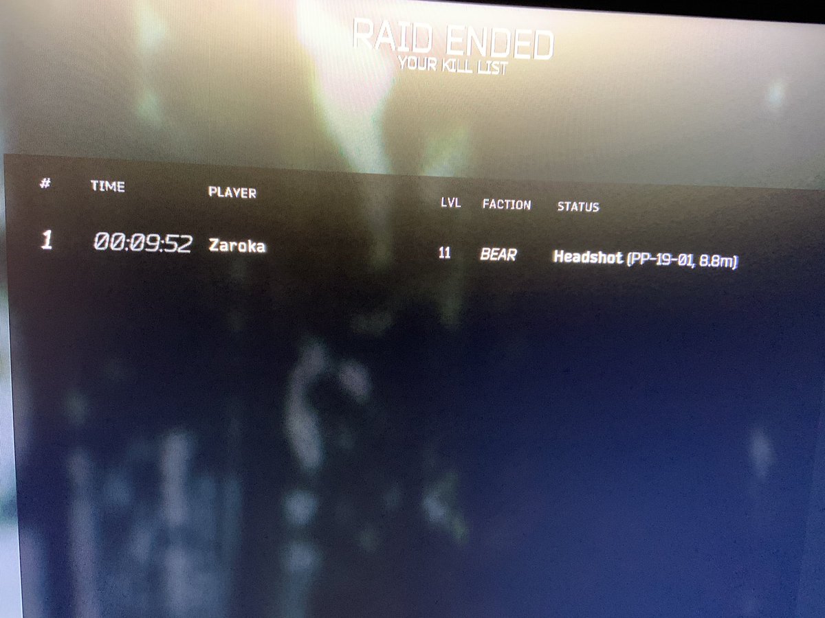 JenTheAzn's tweet photo. WE STILL GOT IT BABYYYY #EscapeFromTarkov #newwipe https://t.co/NesQEcHhtz