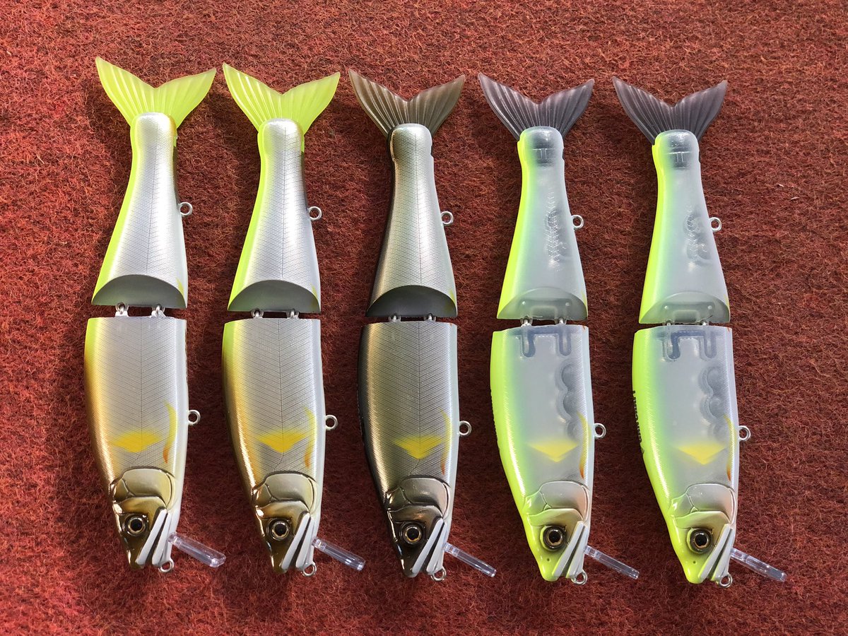 吉田 撃 公式アカウント على تويتر 全部改造 ジョイント部を削る ガンクラフト リップクロー178 吉田撃